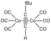 (3,3-Dimethyl-1-butyne)dicobalt hexacarbonyl Chemical Structure